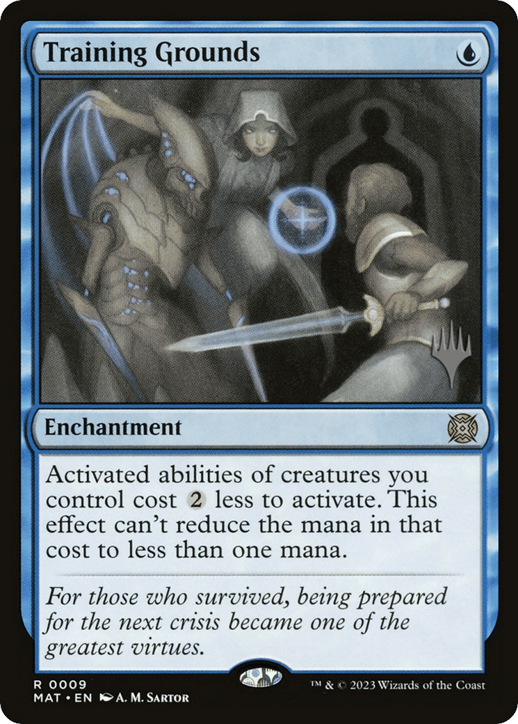 Training Grounds — March of the Machine: The Aftermath Promos — Magic: The Gathering