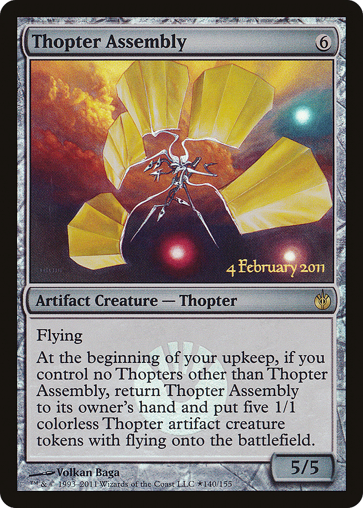 Assembleur de mécanoptères from Mirrodin Besieged Promos - Magic: The Gathering