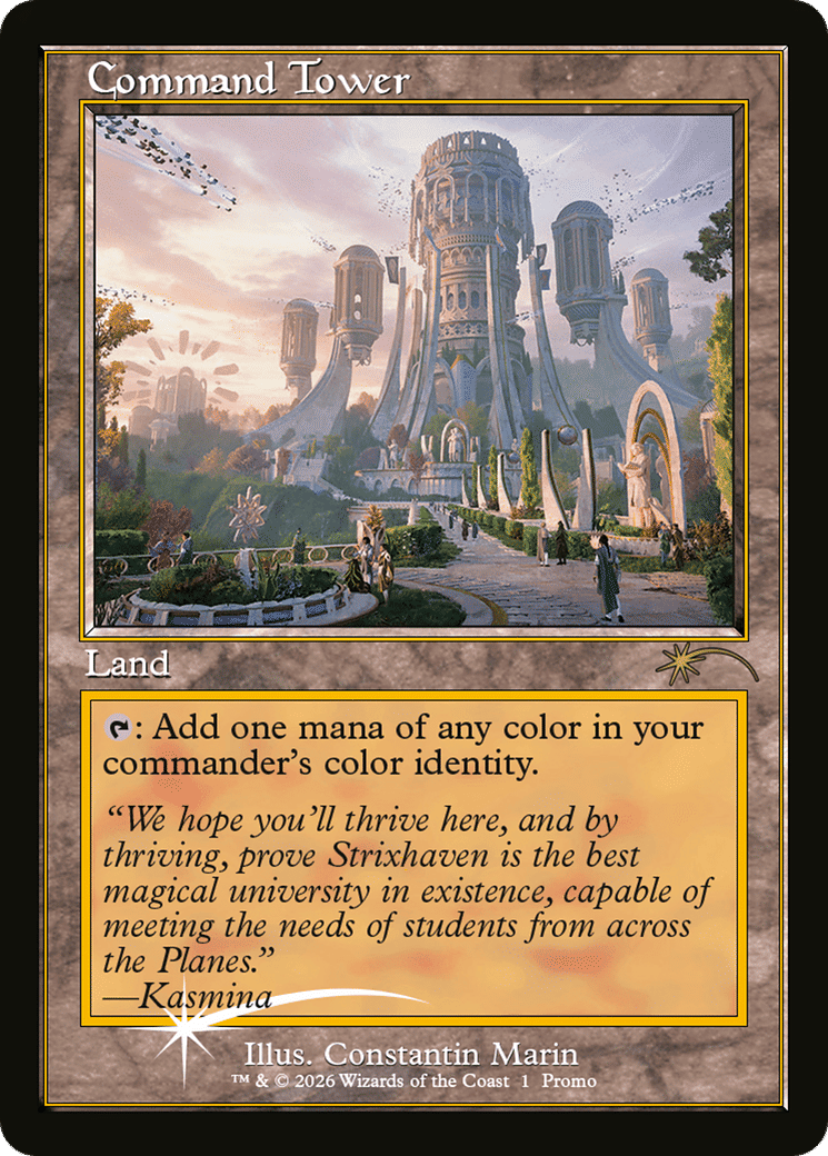 Command Tower — Media and Collaboration Promos — Magic: The Gathering