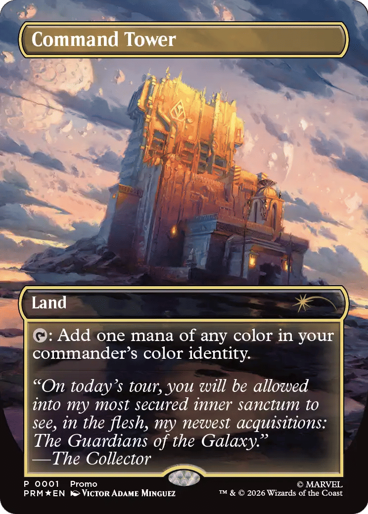 Command Tower — Media and Collaboration Promos — Magic: The Gathering