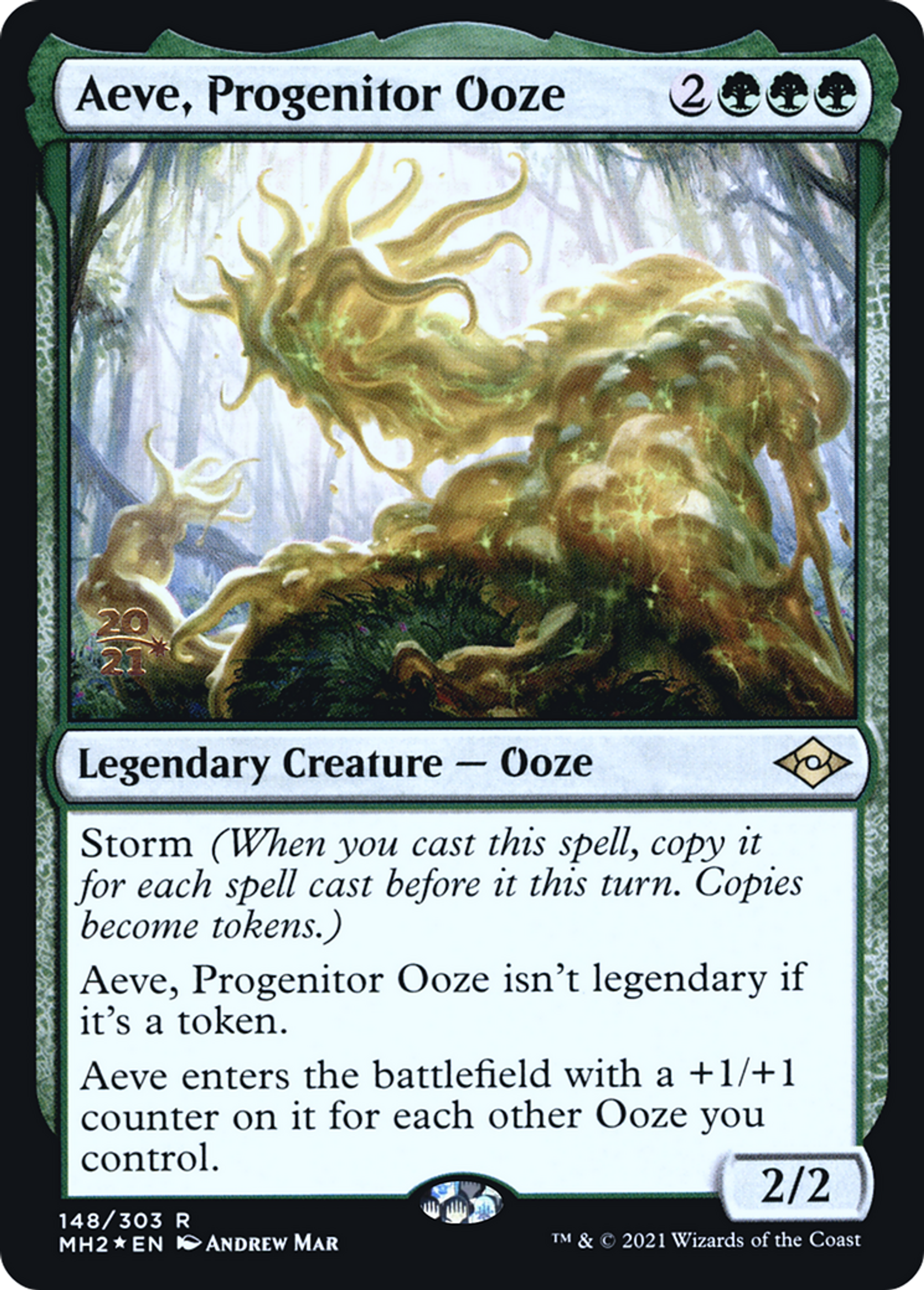 Aeve, Progenitor Ooze — Modern Horizons 2 Promos — Magic: The Gathering