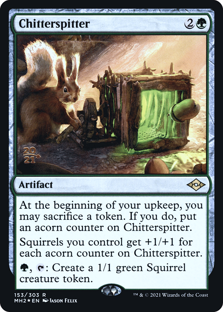 Chitterspitter — Modern Horizons 2 Promos — Magic: The Gathering