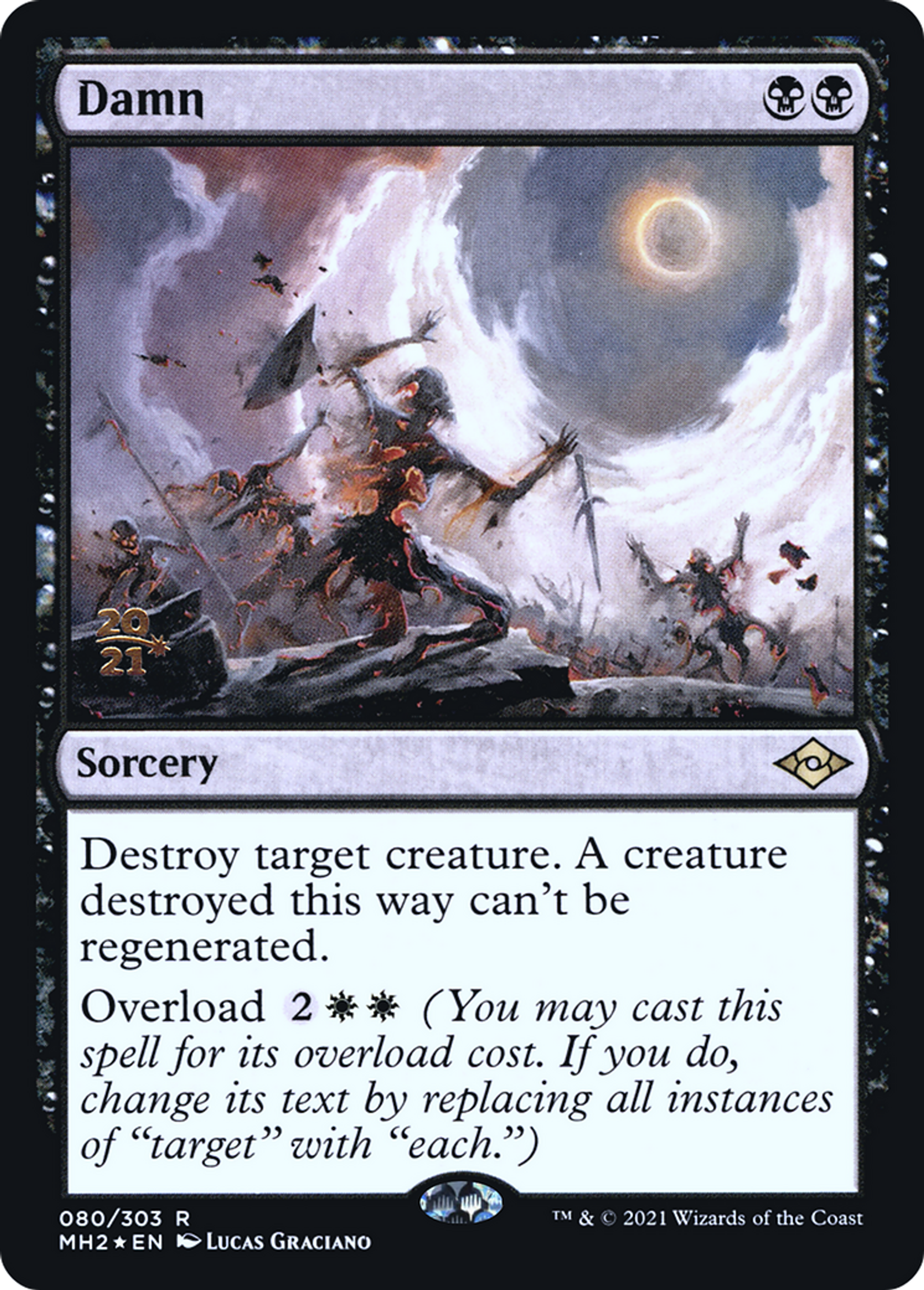 Damn — Modern Horizons 2 Promos — Magic: The Gathering