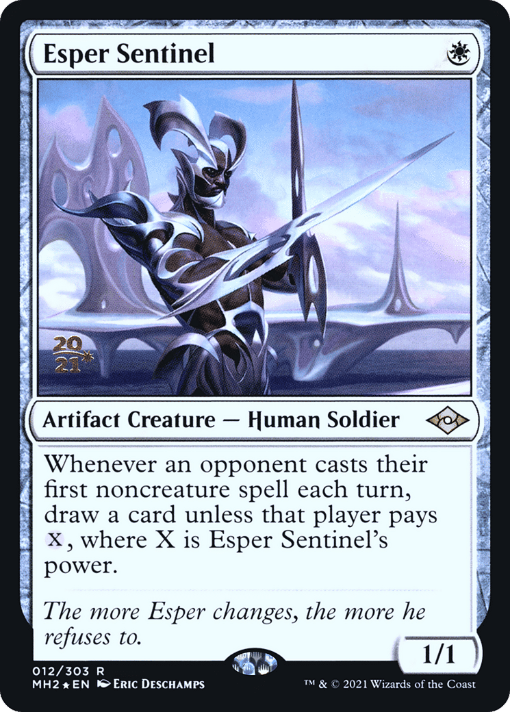 Esper Sentinel — Modern Horizons 2 Promos — Magic: The Gathering