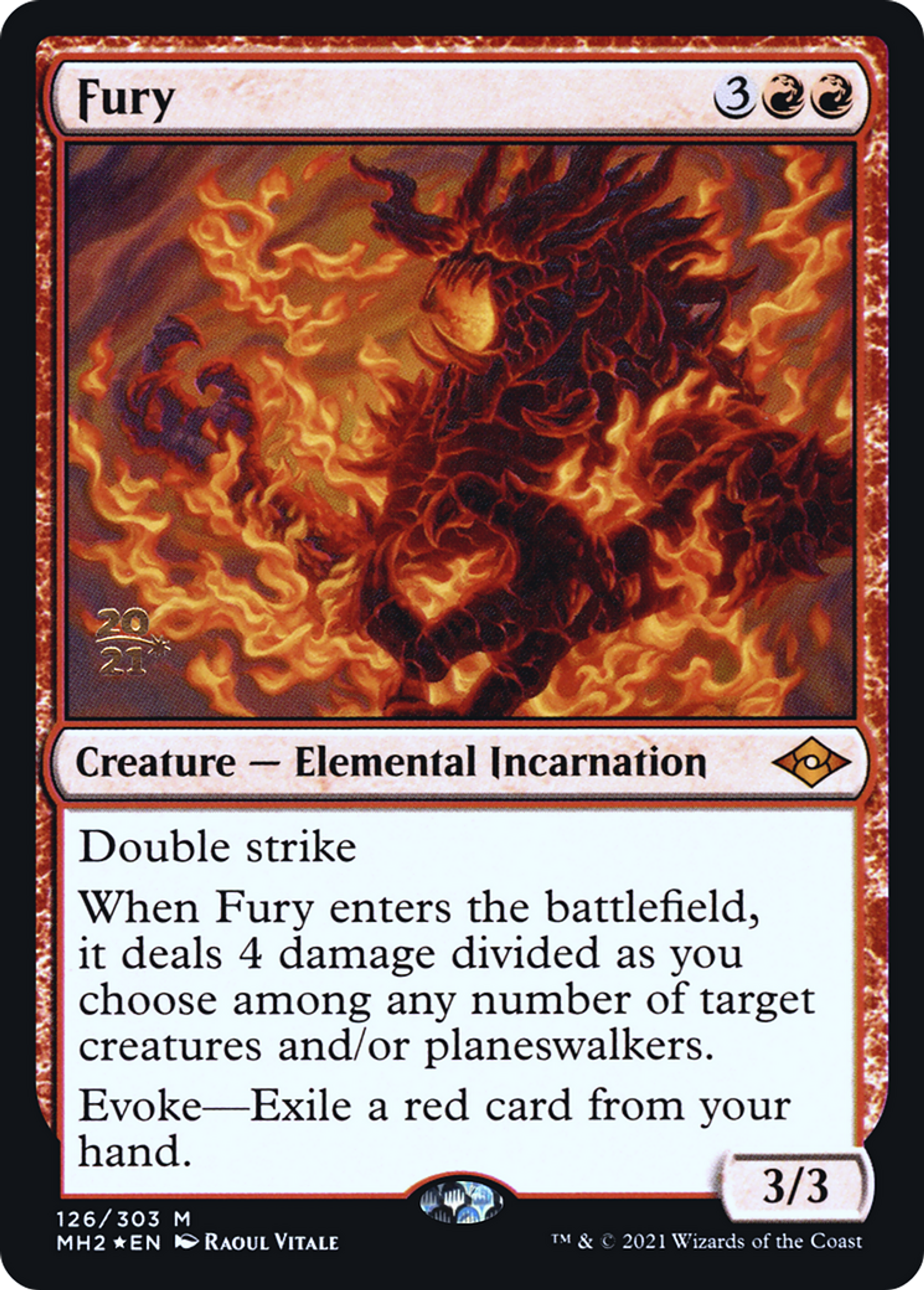 Fury — Modern Horizons 2 Promos — Magic: The Gathering