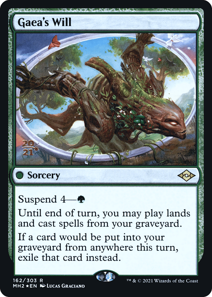 Gaea's Will — Modern Horizons 2 Promos — Magic: The Gathering