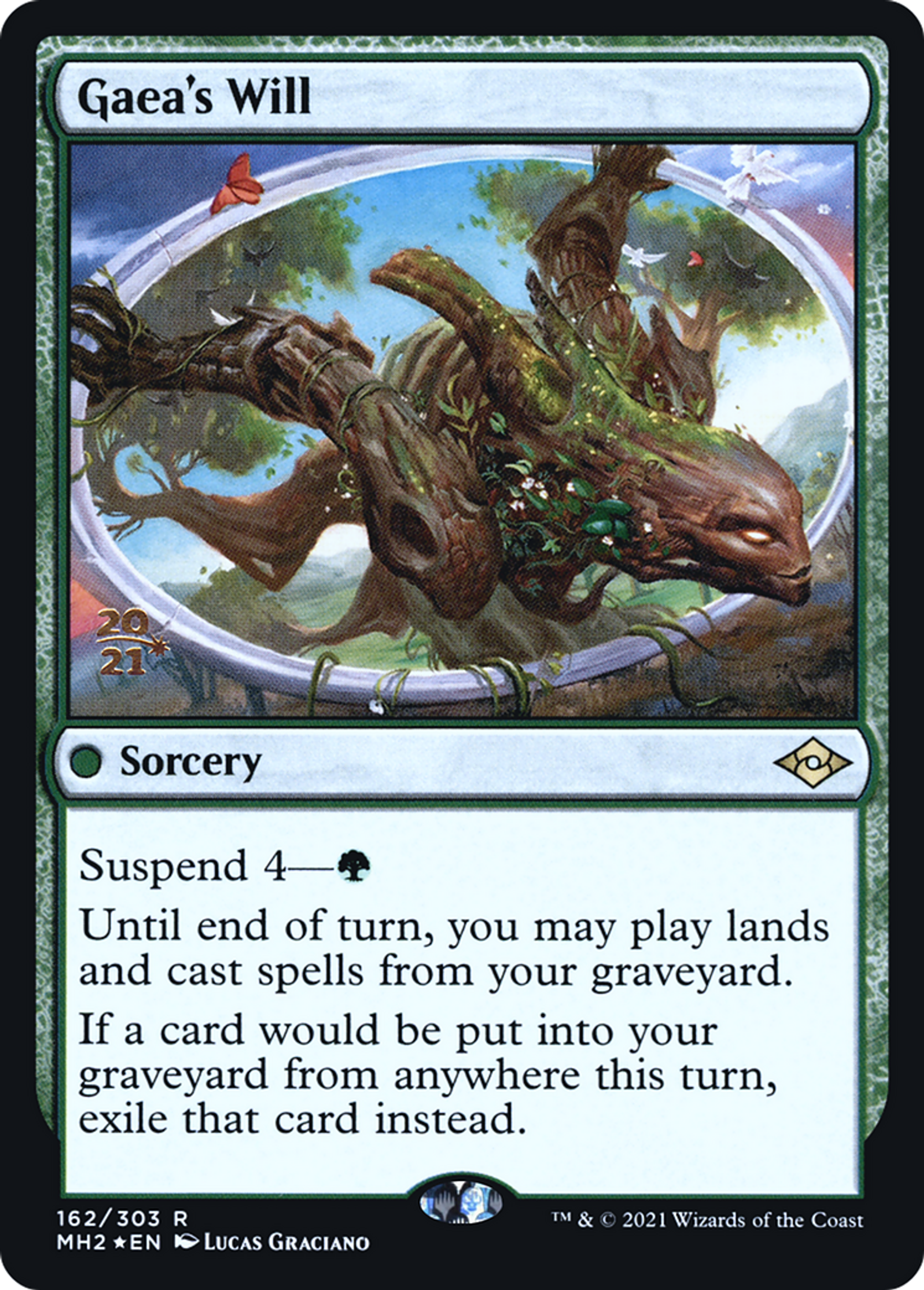 Gaea's Will — Modern Horizons 2 Promos — Magic: The Gathering