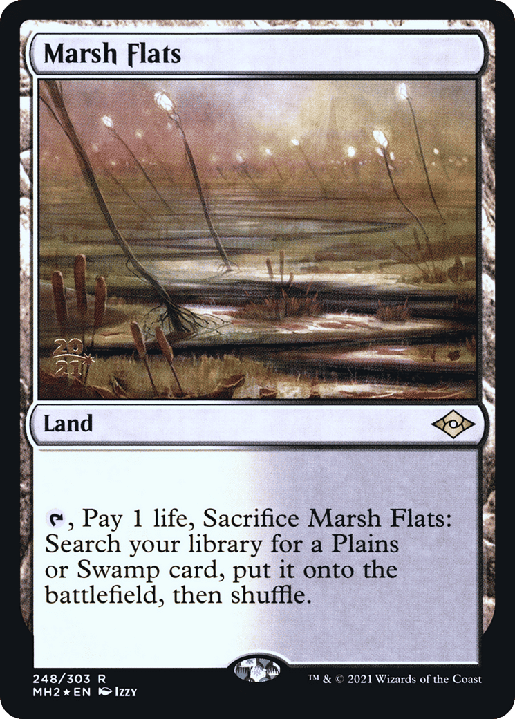 Marsh Flats — Modern Horizons 2 Promos — Magic: The Gathering