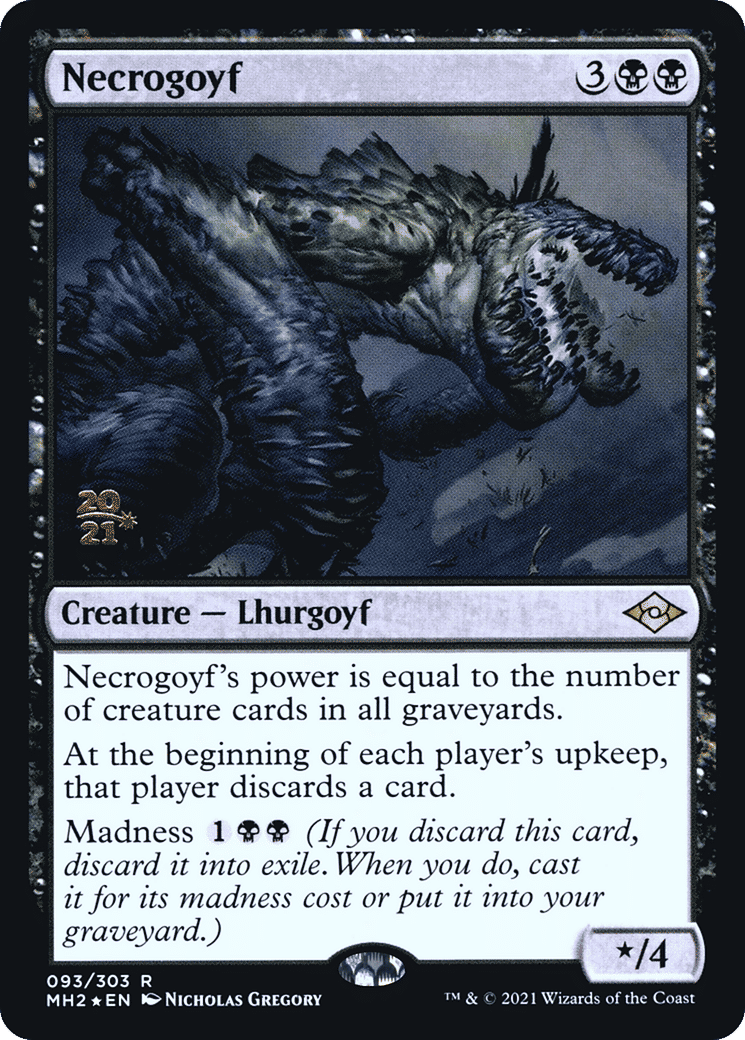 Necrogoyf — Modern Horizons 2 Promos — Magic: The Gathering