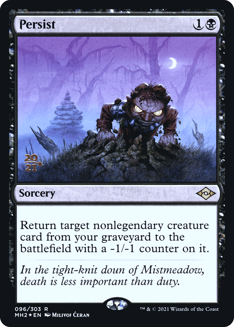 Persist — Modern Horizons 2 Promos — Magic: The Gathering
