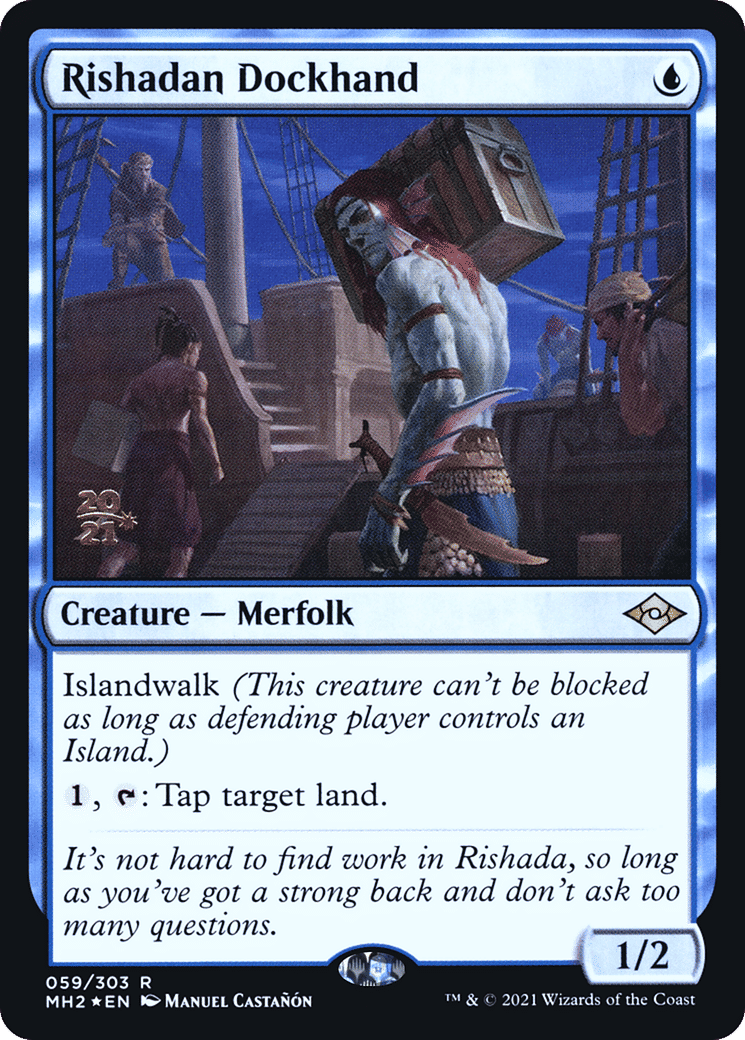 Rishadan Dockhand — Modern Horizons 2 Promos — Magic: The Gathering