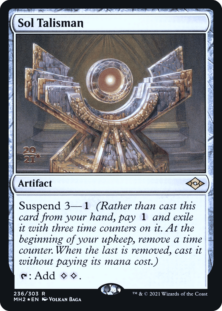 Sol Talisman — Modern Horizons 2 Promos — Magic: The Gathering