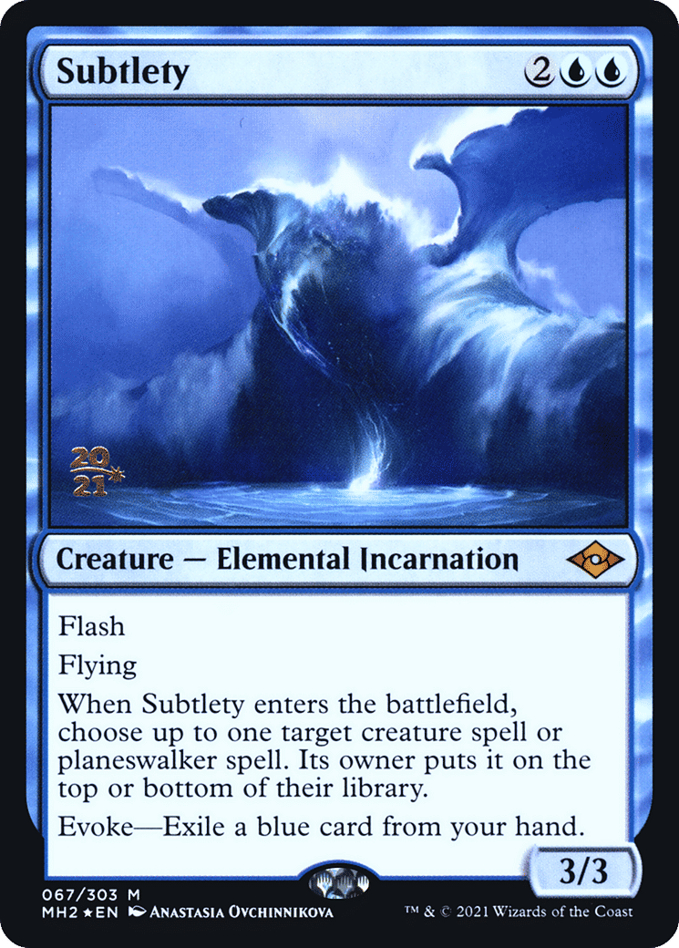Subtlety — Modern Horizons 2 Promos — Magic: The Gathering