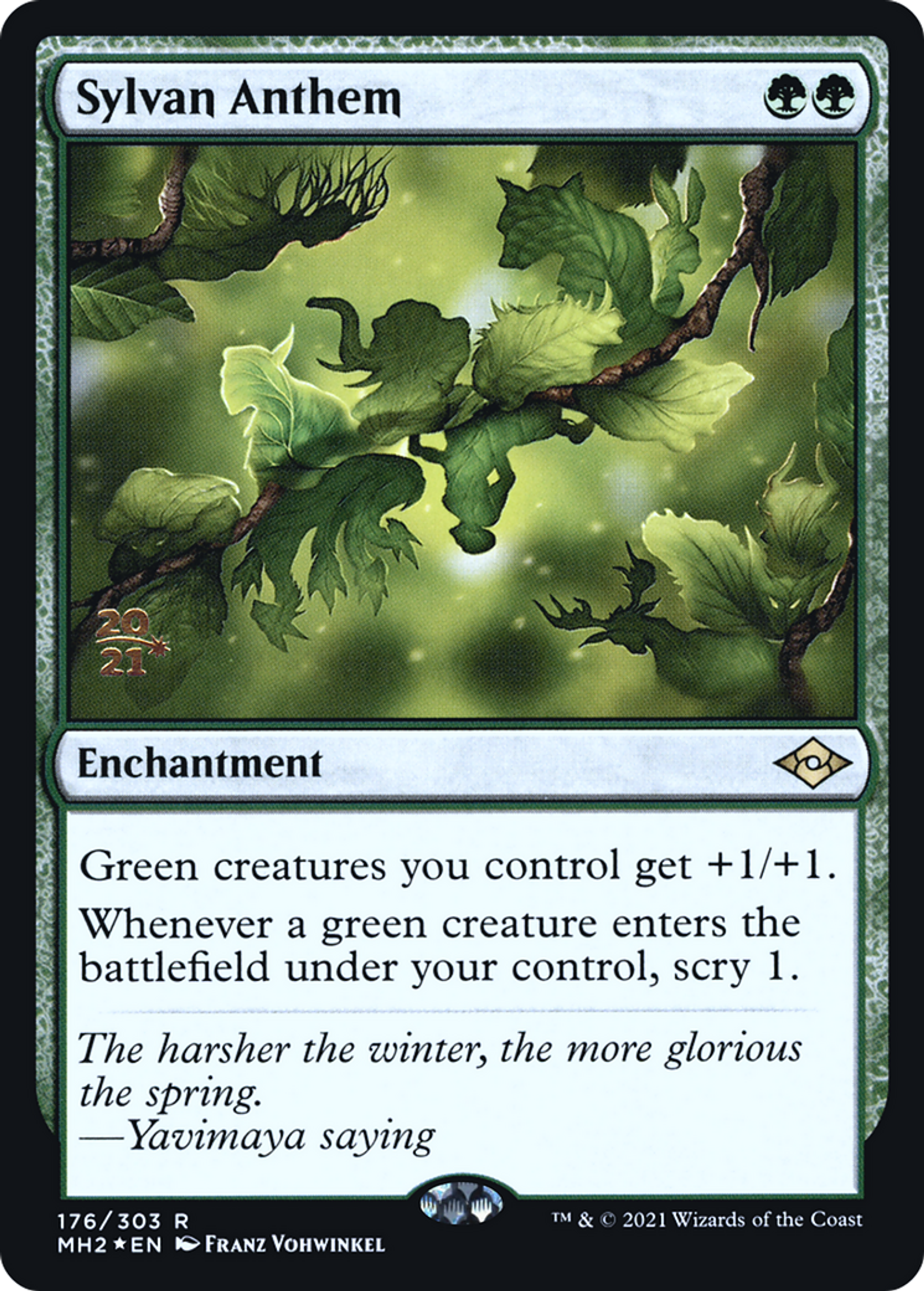 Hymne sylvestre — Modern Horizons 2 Promos — Magic: The Gathering