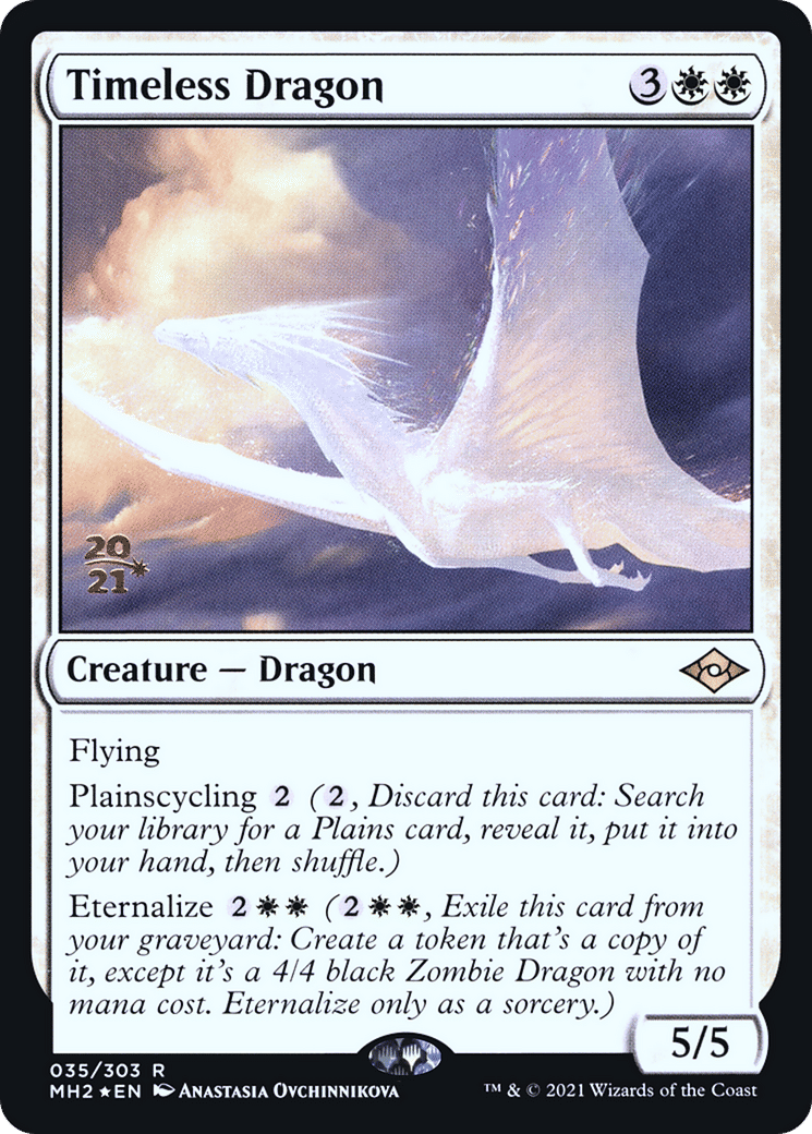 Timeless Dragon — Modern Horizons 2 Promos — Magic: The Gathering