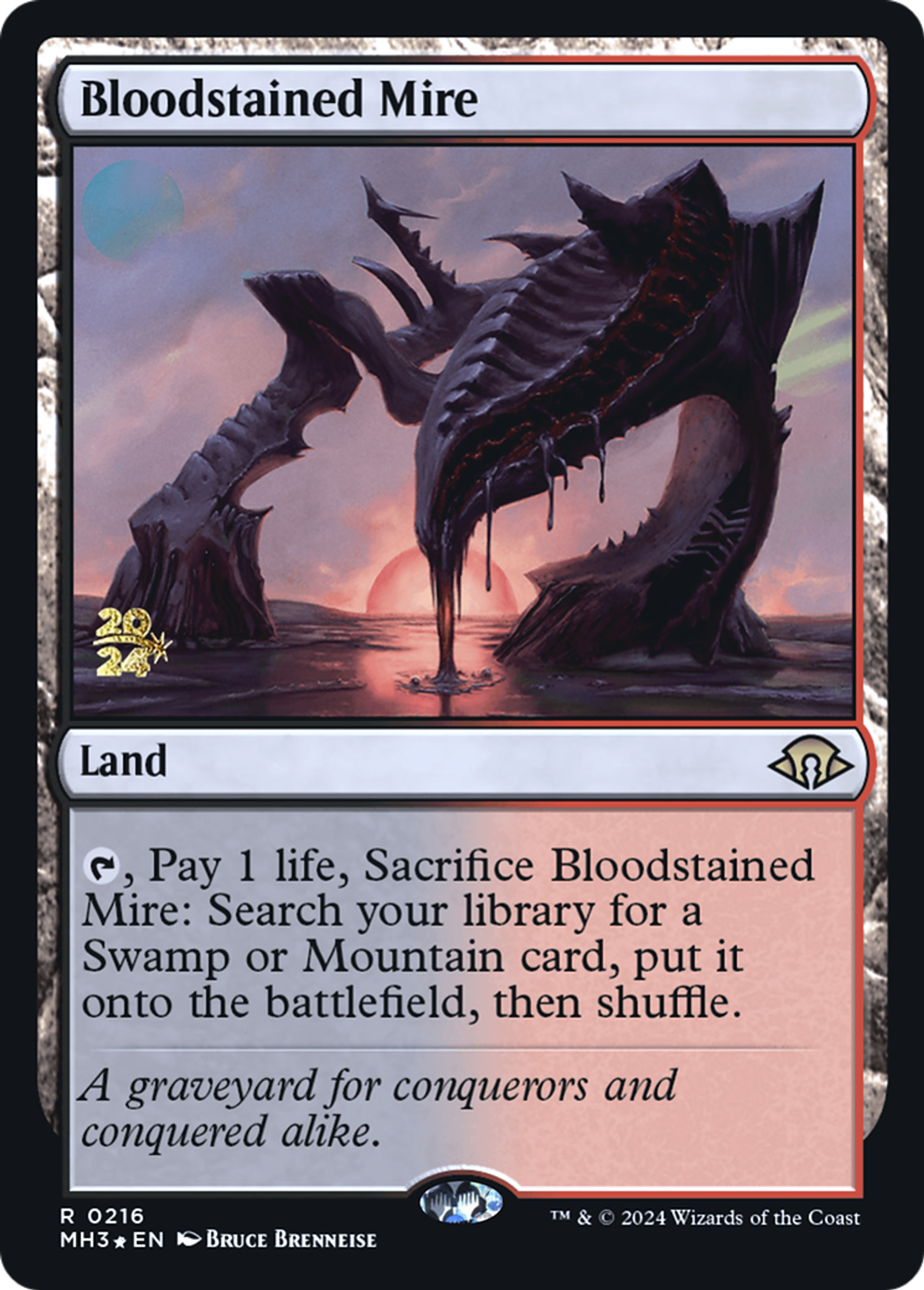 Fondrière sanguinolente — Modern Horizons 3 Promos — Magic: The Gathering