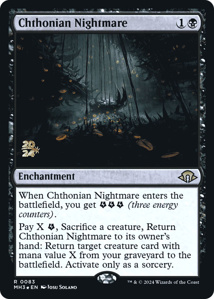 Chthonian Nightmare — Modern Horizons 3 Promos — Magic: The Gathering