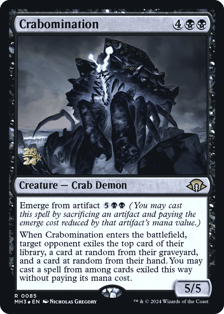 Crabomination — Modern Horizons 3 Promos — Magic: The Gathering
