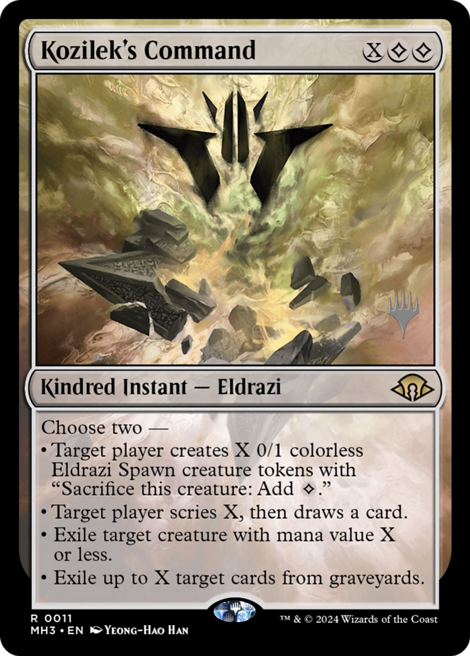 Kozilek's Command — Modern Horizons 3 Promos — Magic: The Gathering