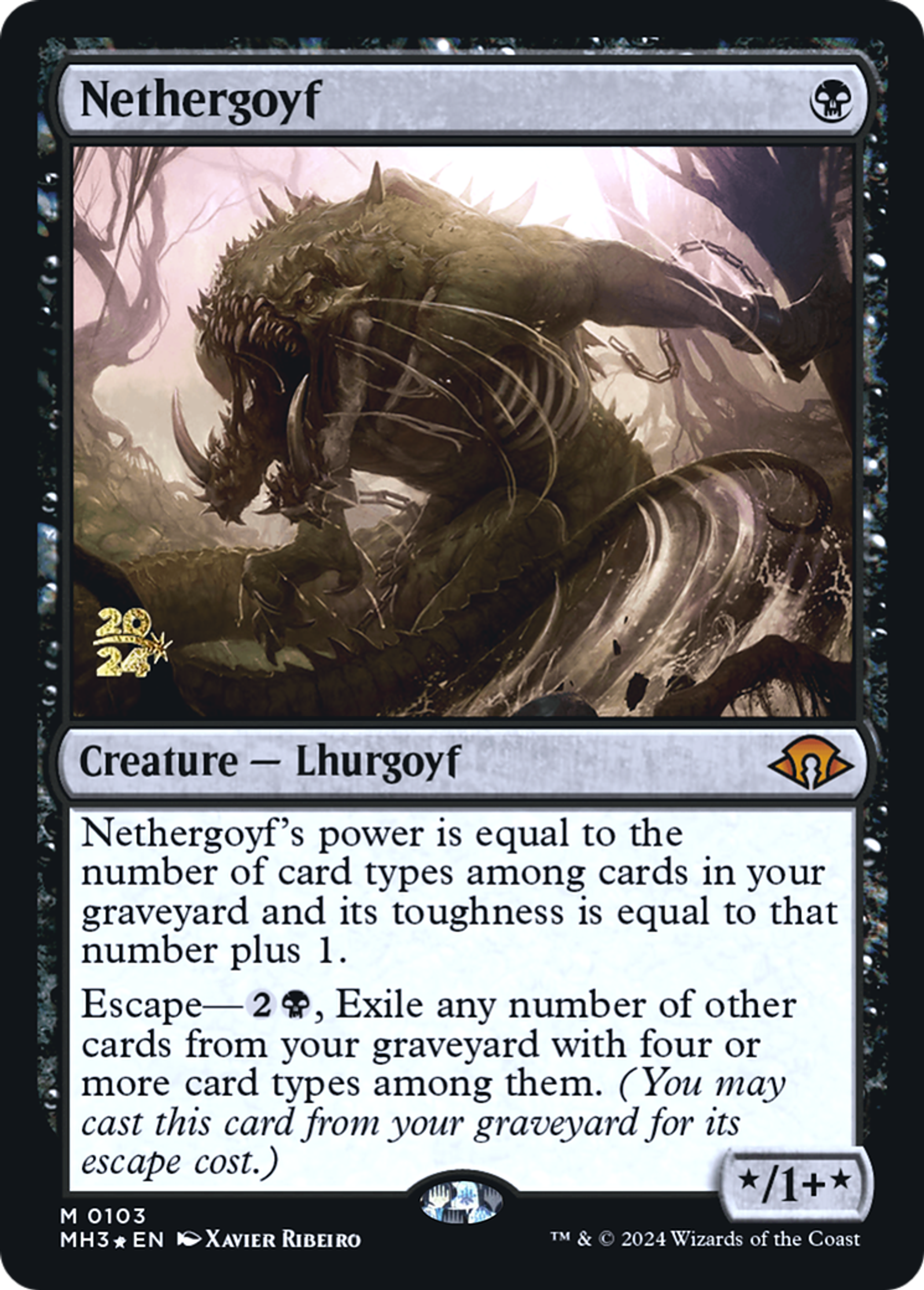 Nethergoyf — Modern Horizons 3 Promos — Magic: The Gathering