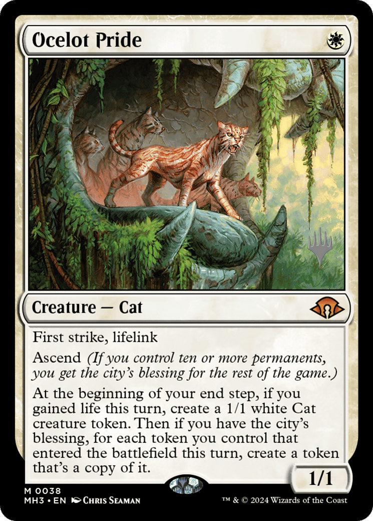 Ocelot Pride — Modern Horizons 3 Promos — Magic: The Gathering