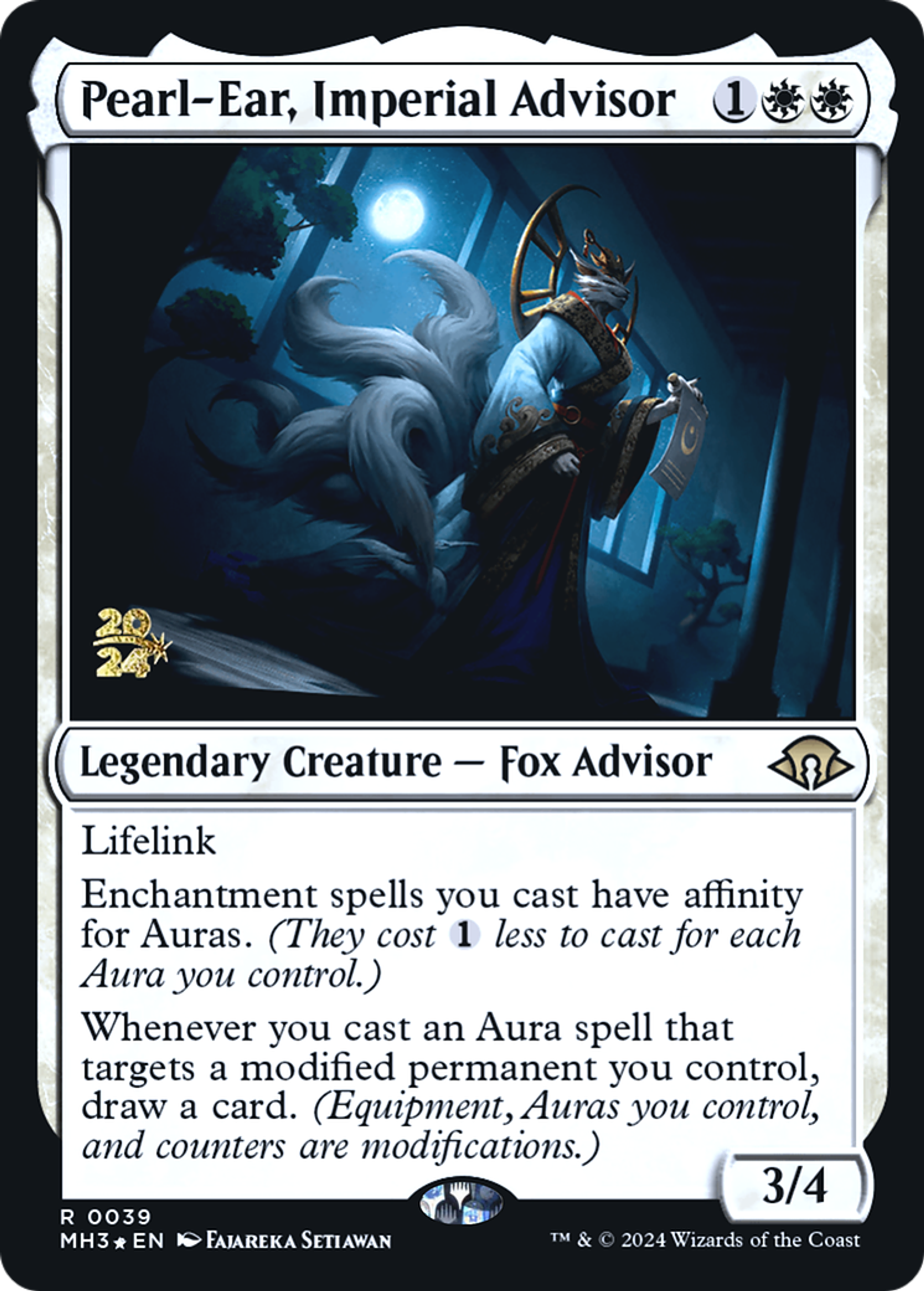 Pearl-Ear, Imperial Advisor — Modern Horizons 3 Promos — Magic: The Gathering