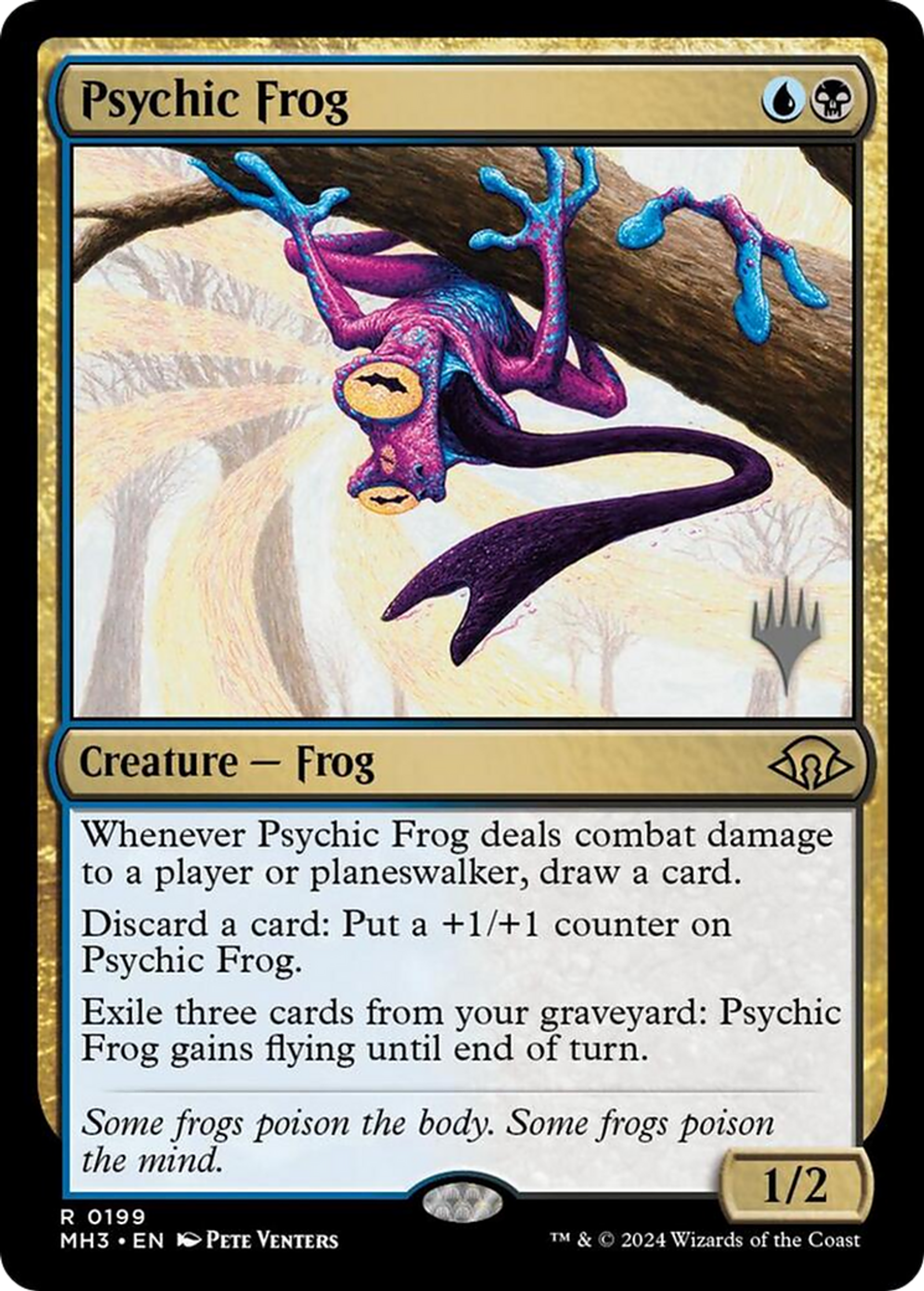 Grenouille psychique — Modern Horizons 3 Promos — Magic: The Gathering