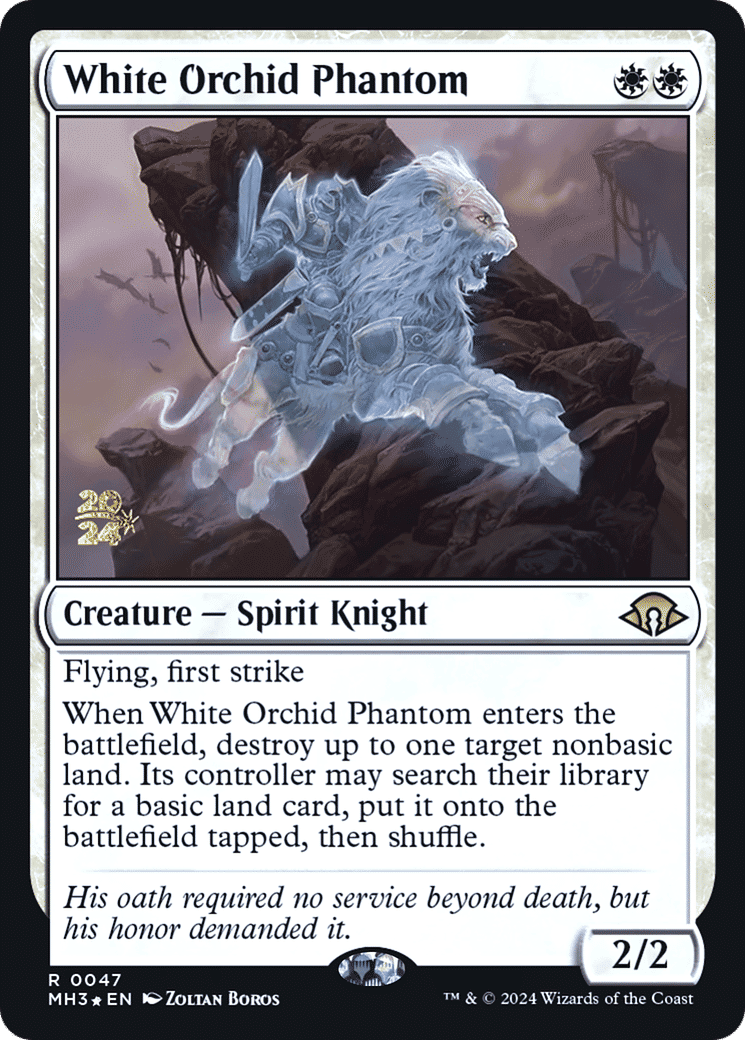 White Orchid Phantom — Modern Horizons 3 Promos — Magic: The Gathering