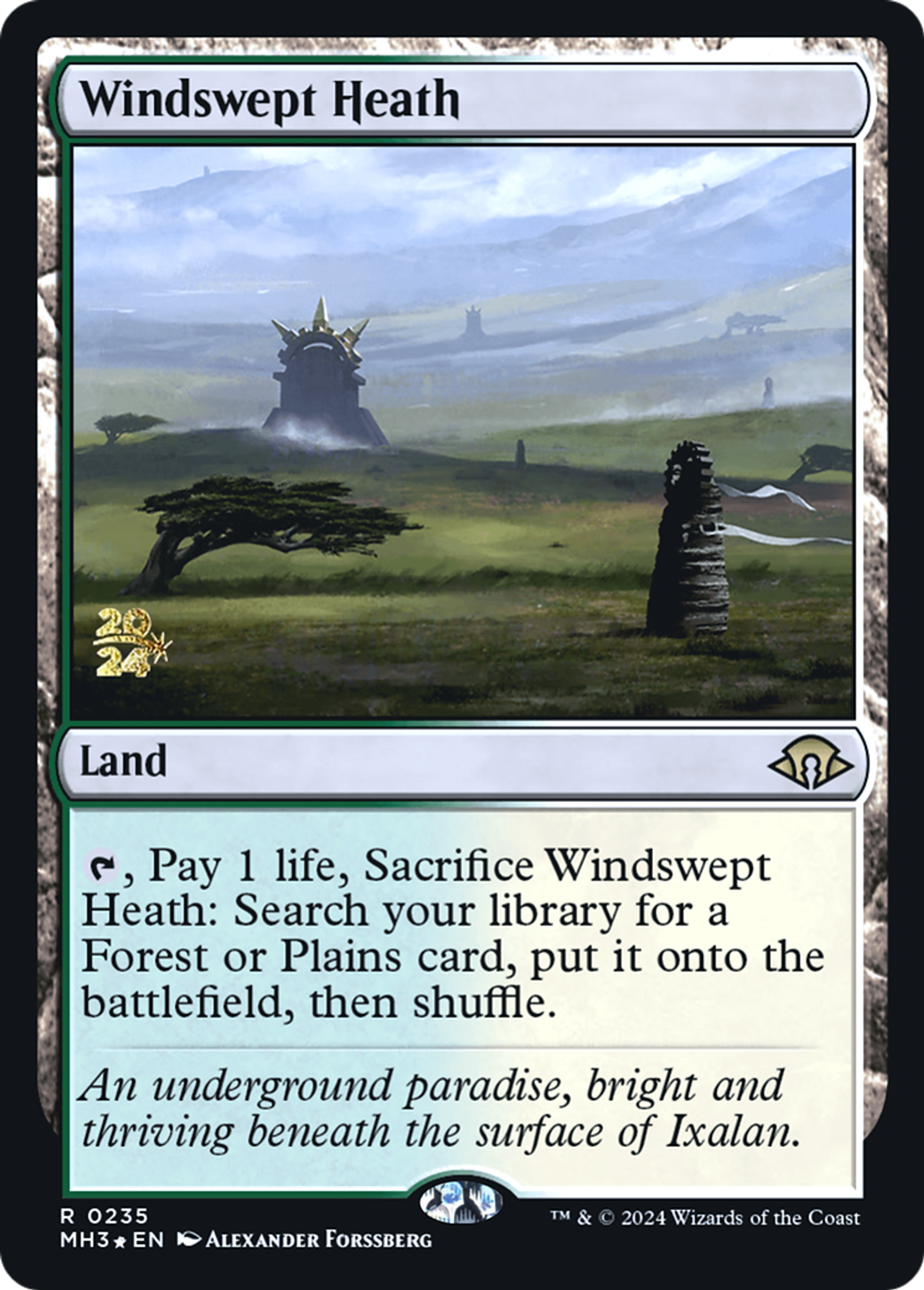 Windswept Heath — Modern Horizons 3 Promos — Magic: The Gathering