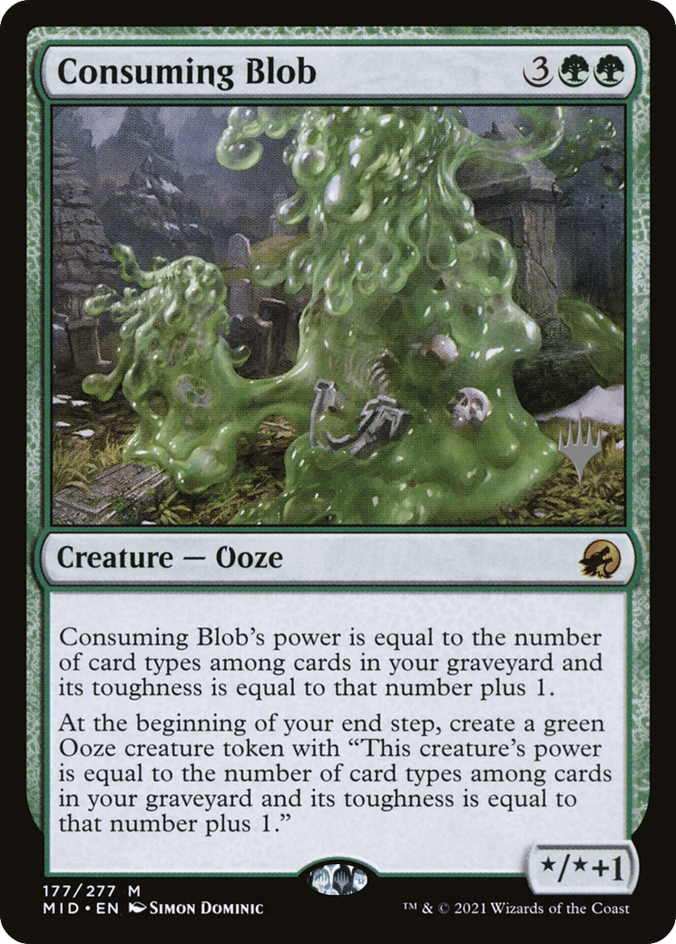 Consuming Blob — Innistrad: Midnight Hunt Promos — Magic: The Gathering