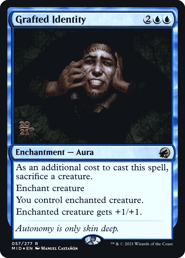 Grafted Identity — Innistrad: Midnight Hunt Promos — Magic: The Gathering