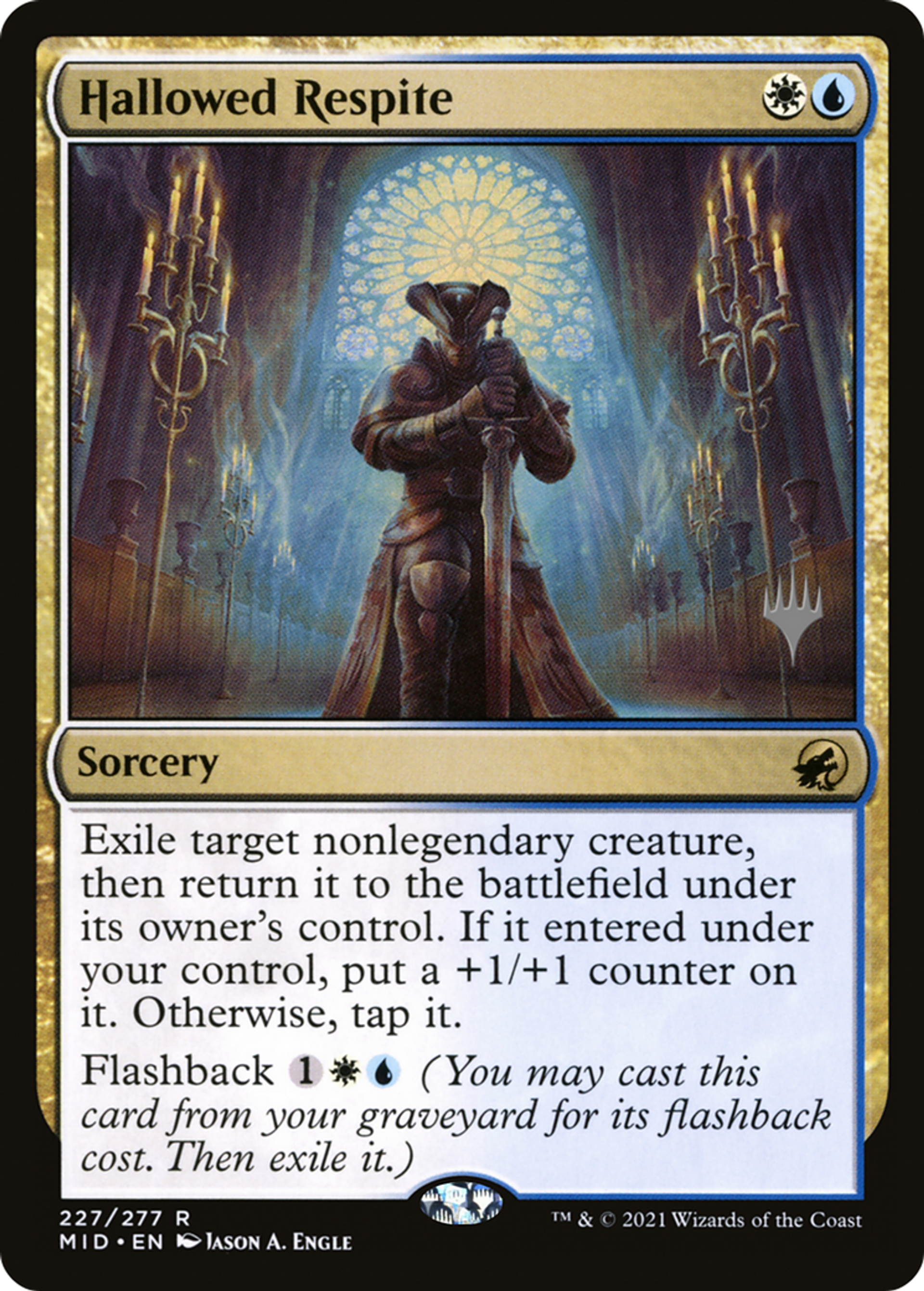 Hallowed Respite — Innistrad: Midnight Hunt Promos — Magic: The Gathering