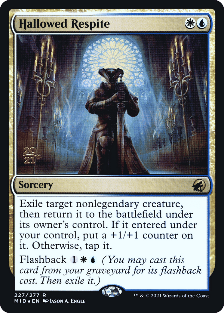 Hallowed Respite — Innistrad: Midnight Hunt Promos — Magic: The Gathering