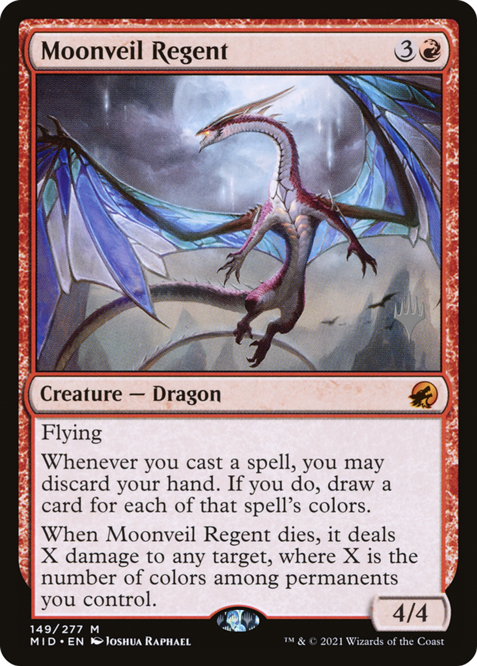 Moonveil Regent — Innistrad: Midnight Hunt Promos — Magic: The Gathering