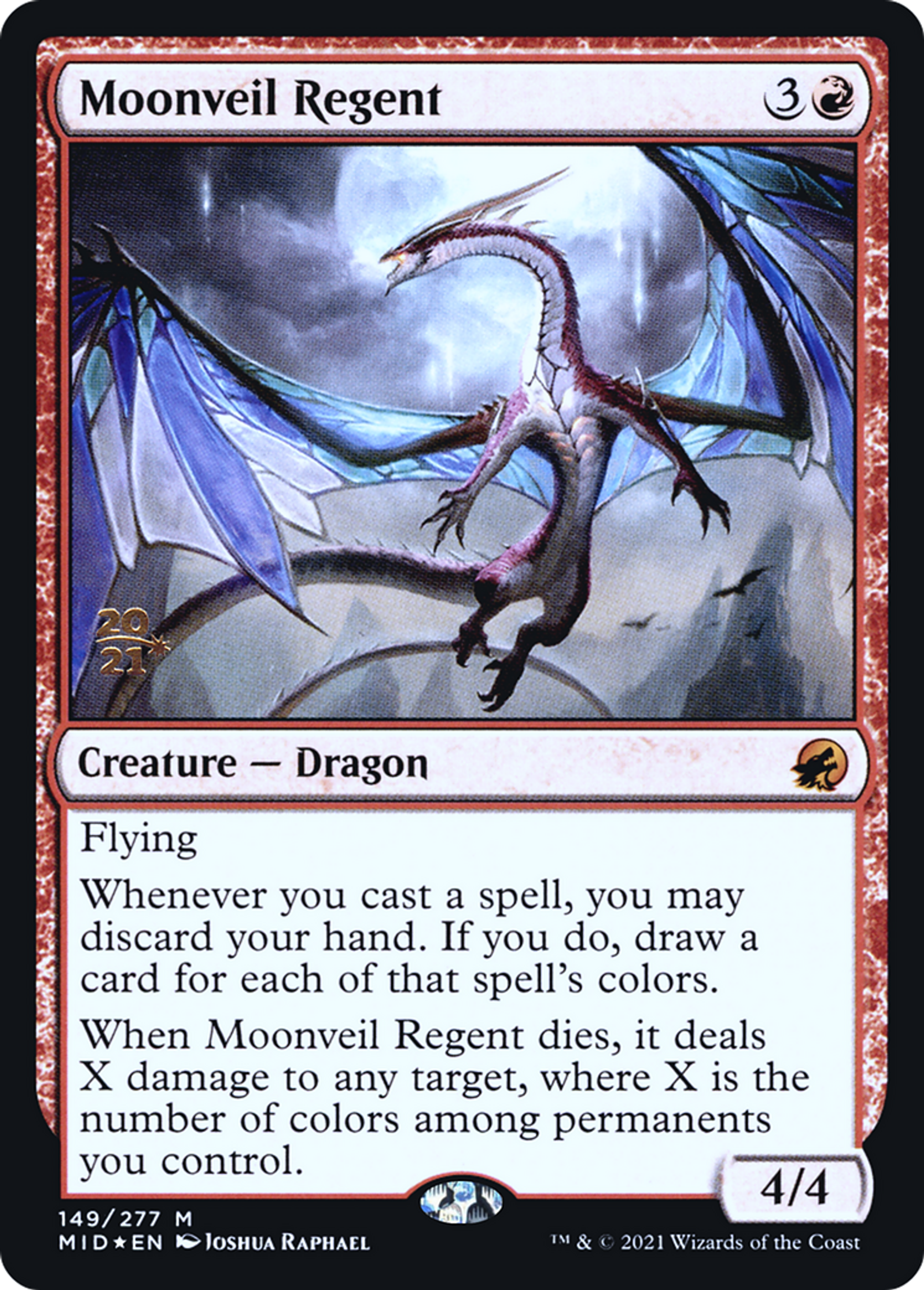 Régent voilelune — Innistrad: Midnight Hunt Promos — Magic: The Gathering
