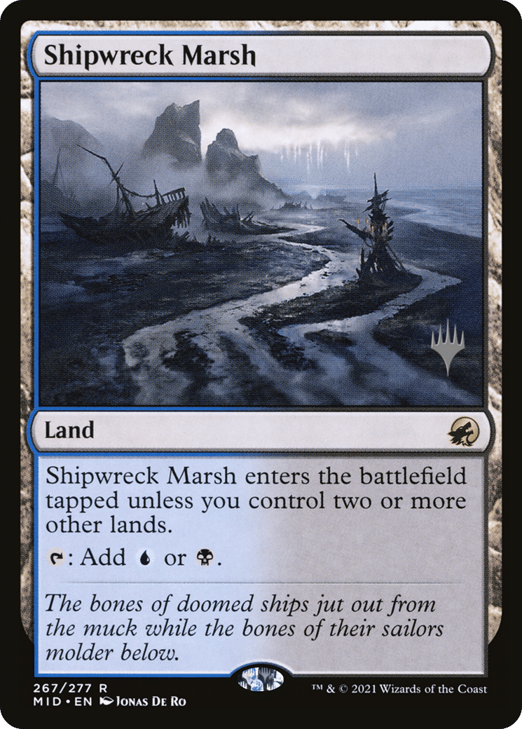 Shipwreck Marsh — Innistrad: Midnight Hunt Promos — Magic: The Gathering