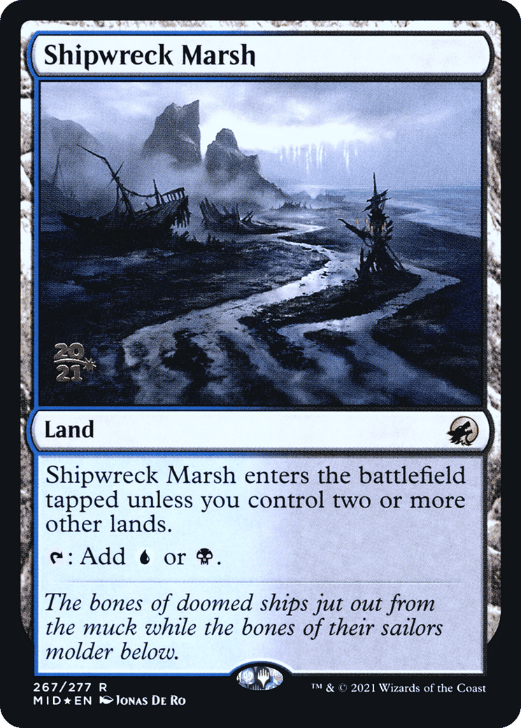 Marécage aux épaves — Innistrad: Midnight Hunt Promos — Magic: The Gathering