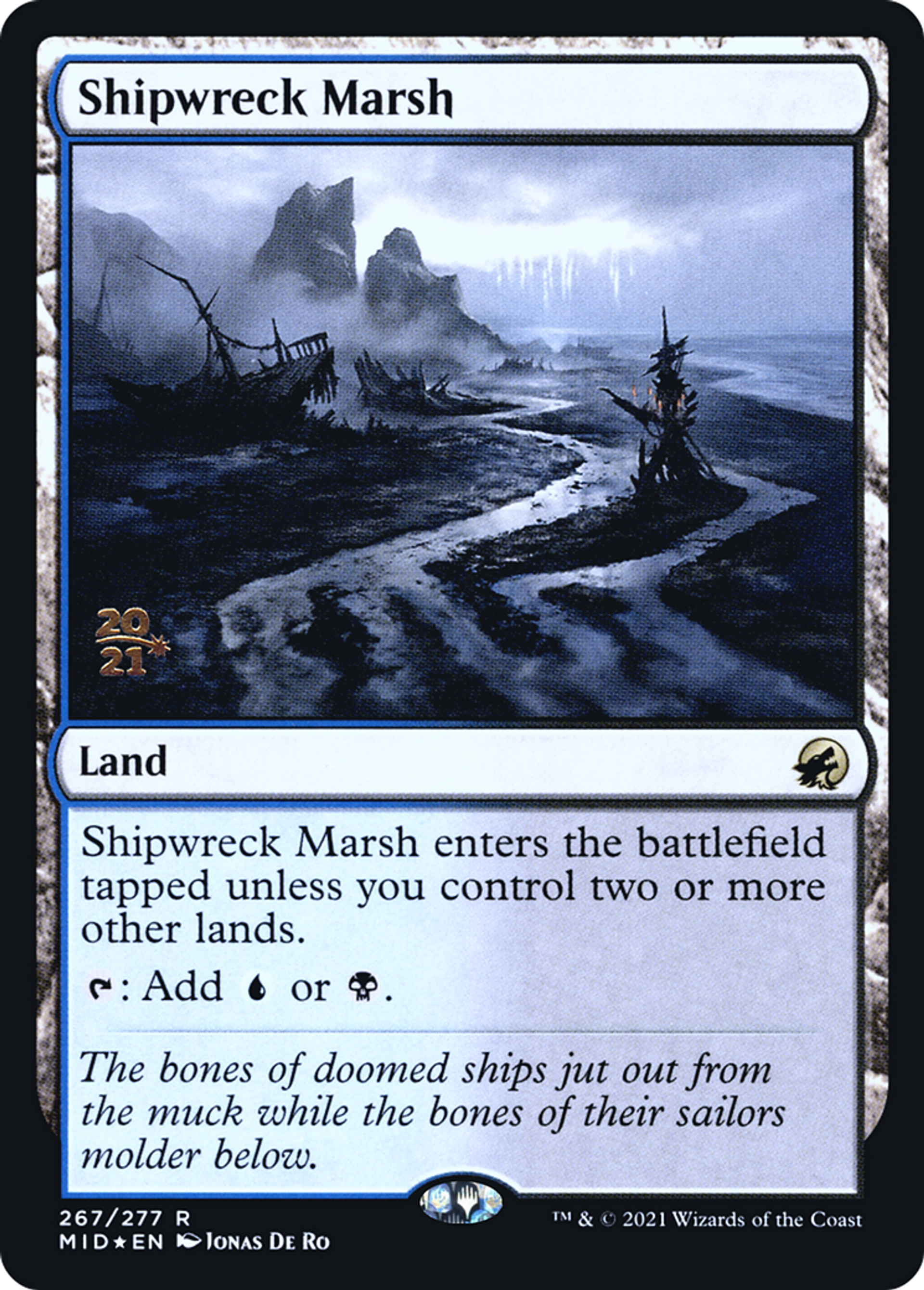 Shipwreck Marsh — Innistrad: Midnight Hunt Promos — Magic: The Gathering