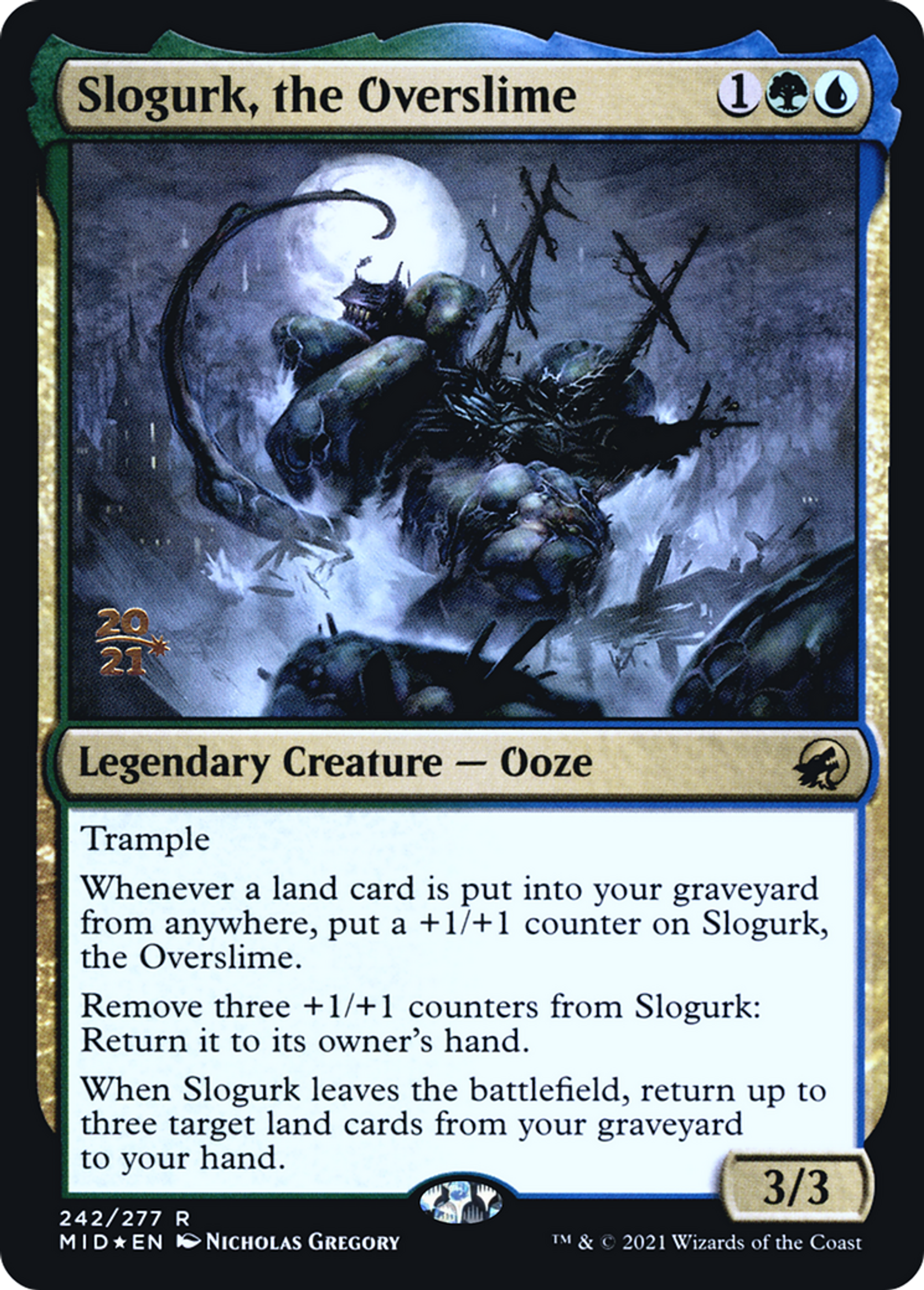 Slogurk, the Overslime — Innistrad: Midnight Hunt Promos — Magic: The Gathering