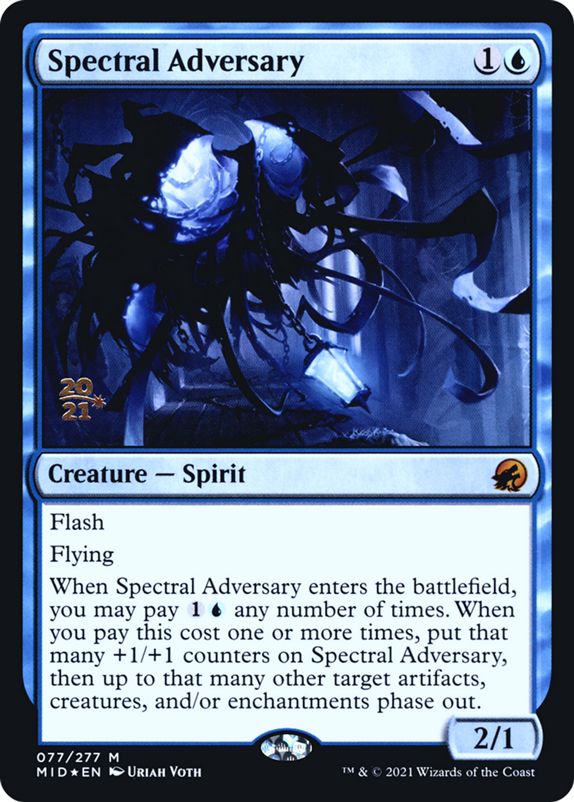 Spectral Adversary — Innistrad: Midnight Hunt Promos — Magic: The Gathering