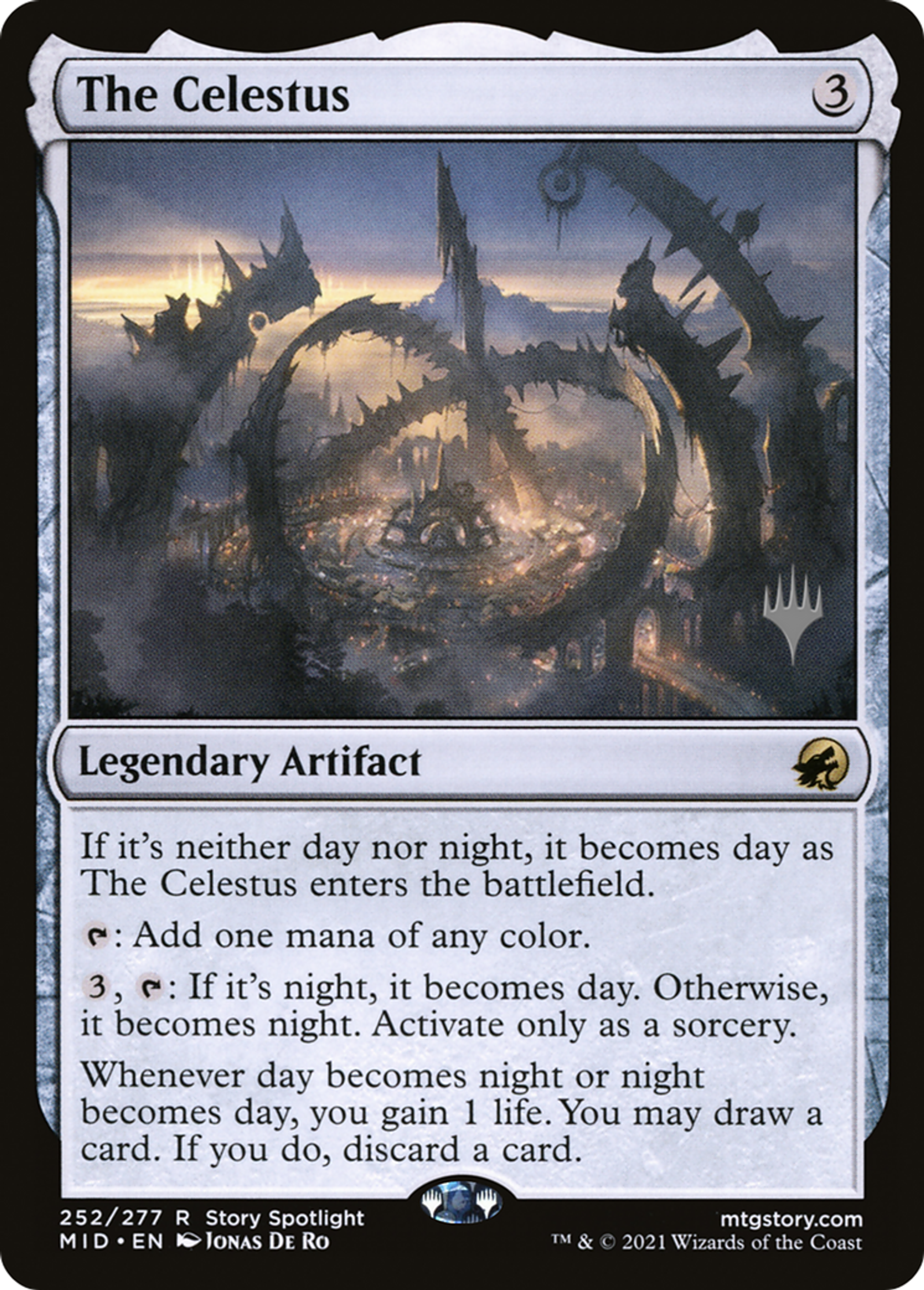 The Celestus — Innistrad: Midnight Hunt Promos — Magic: The Gathering