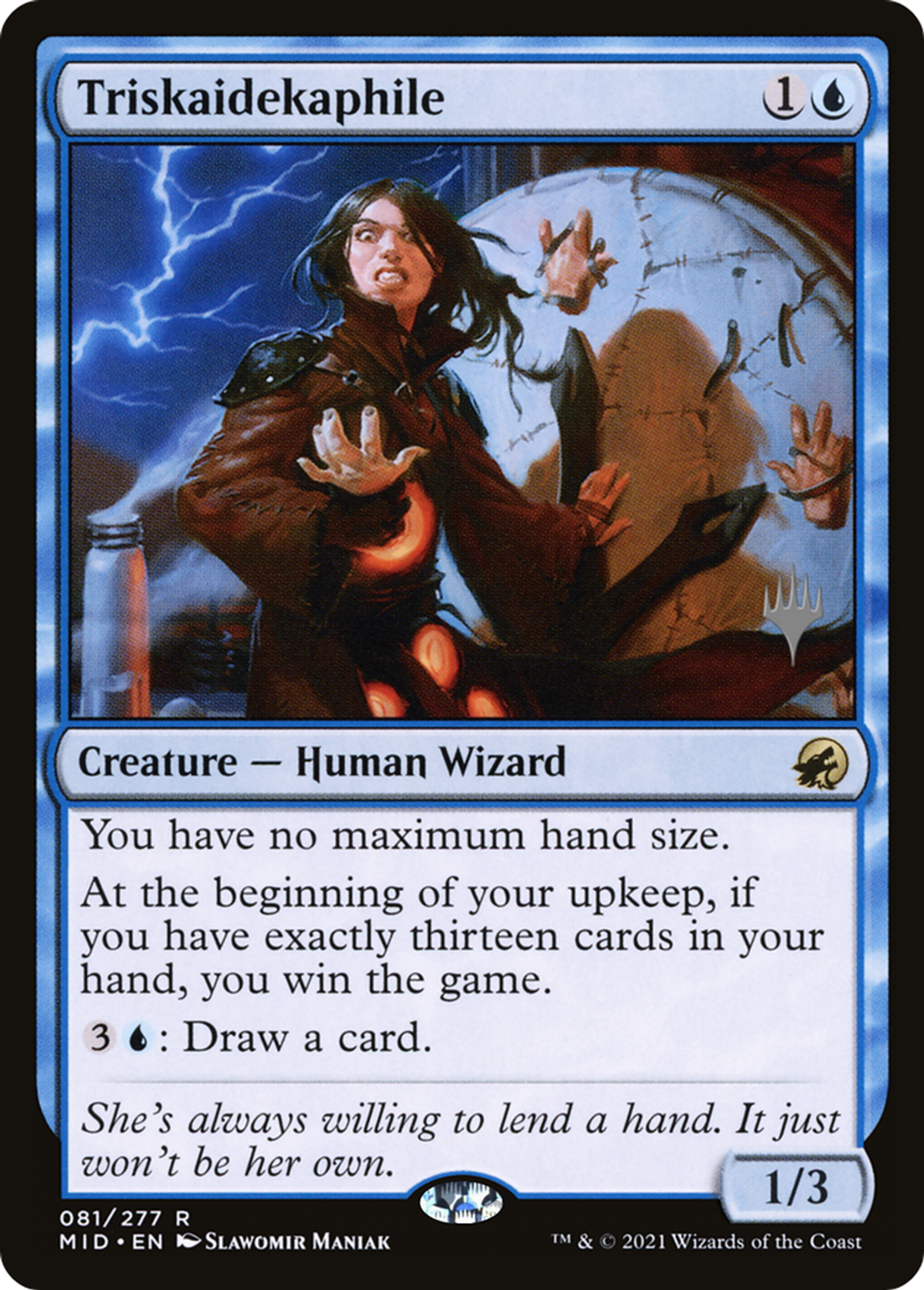 Triskaidekaphile — Innistrad: Midnight Hunt Promos — Magic: The Gathering