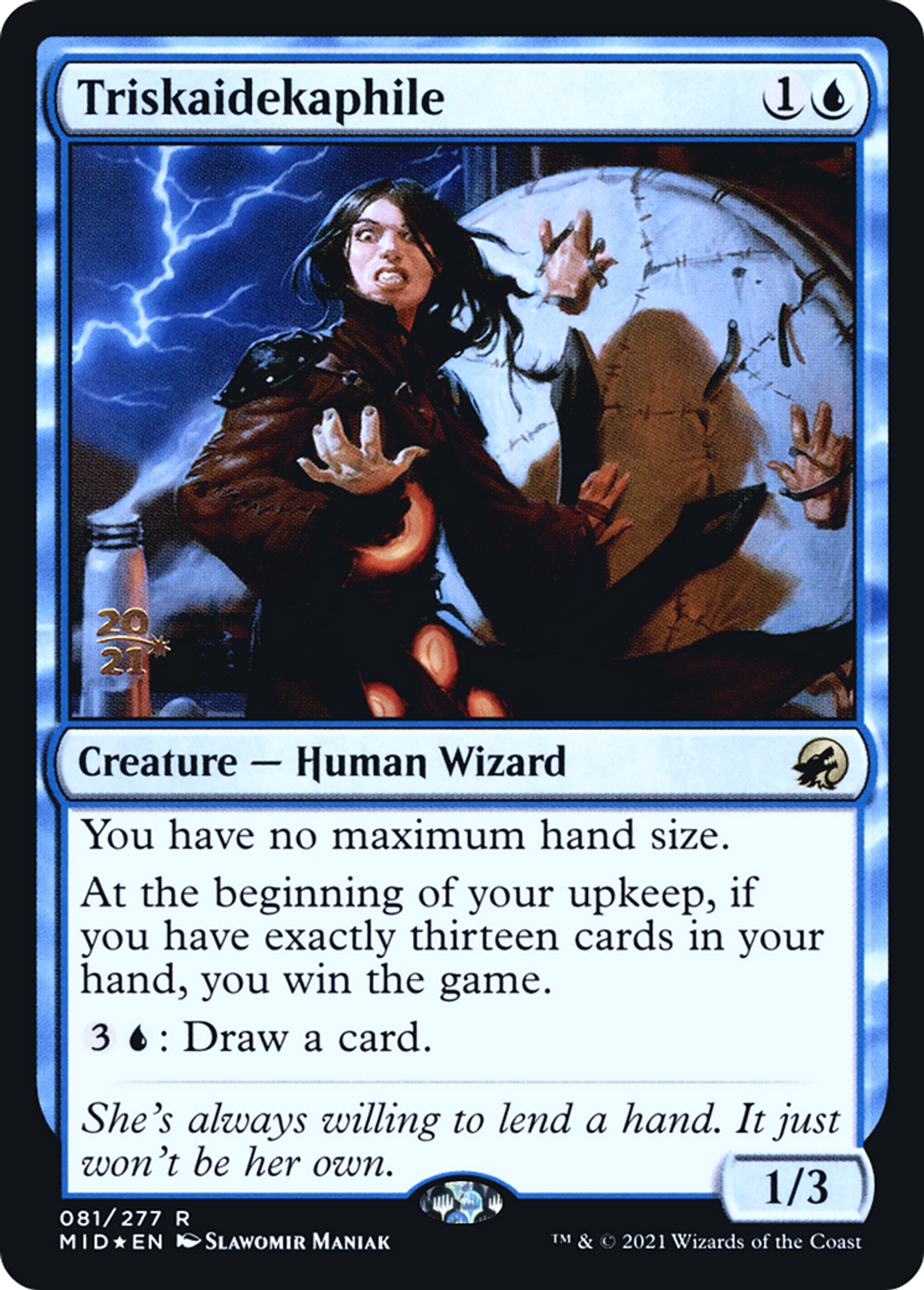 Triskaidekaphile — Innistrad: Midnight Hunt Promos — Magic: The Gathering