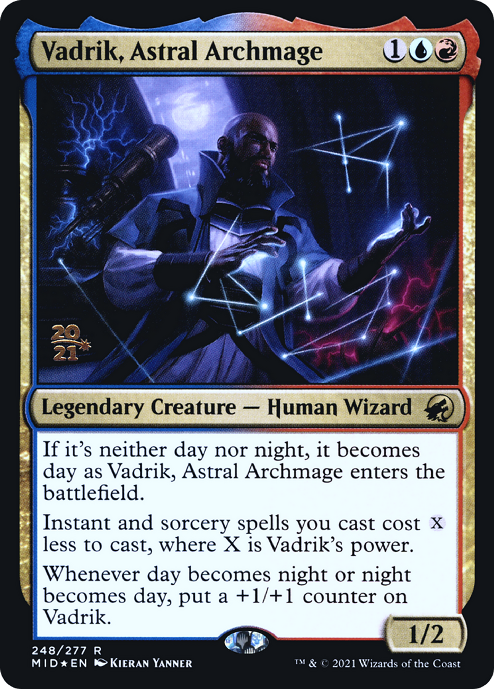Vadrik, Astral Archmage — Innistrad: Midnight Hunt Promos — Magic: The Gathering