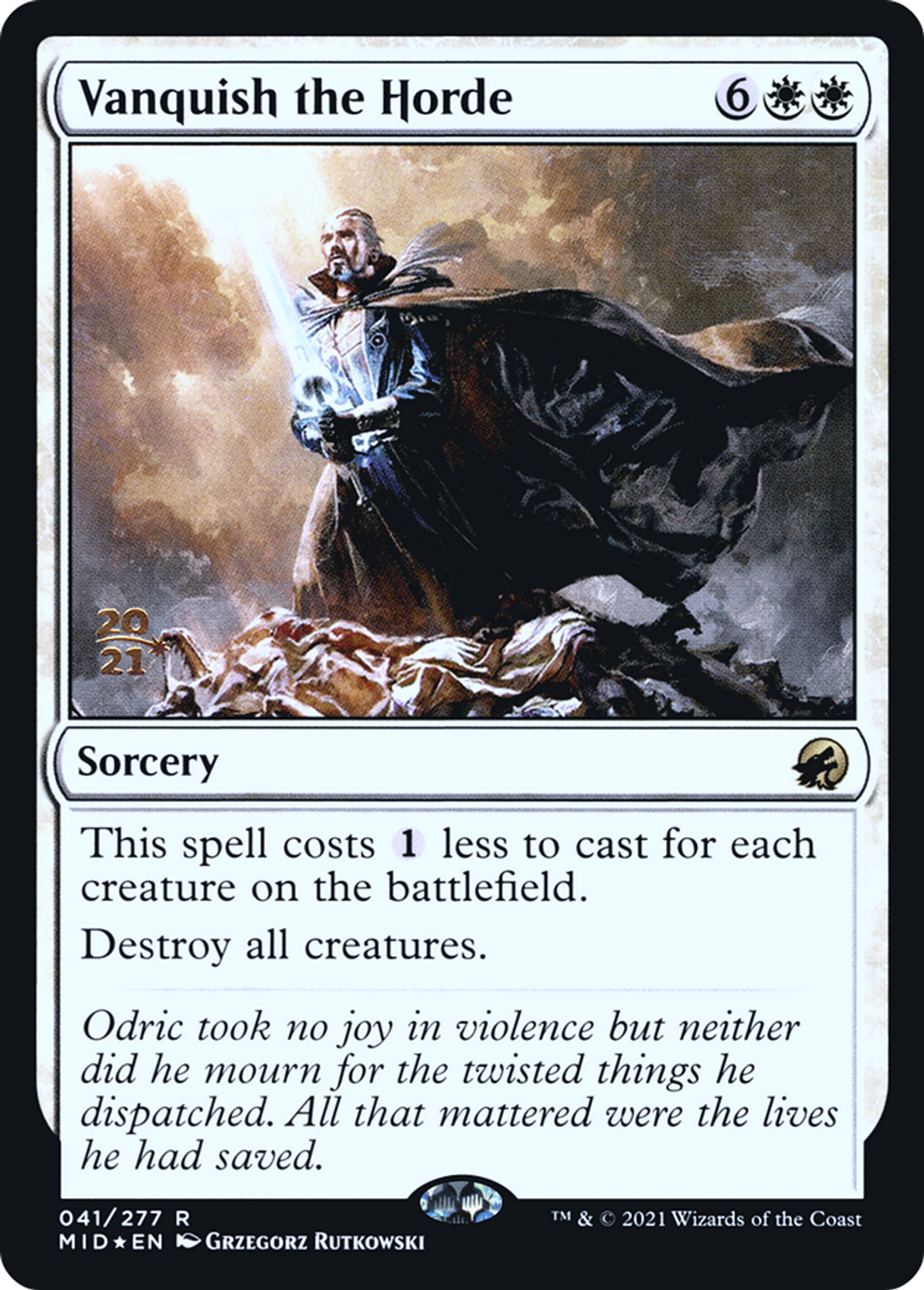 Vanquish the Horde — Innistrad: Midnight Hunt Promos — Magic: The Gathering