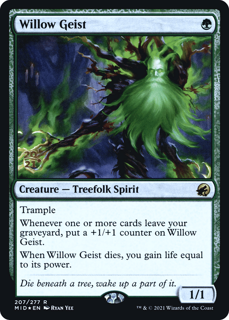 Willow Geist — Innistrad: Midnight Hunt Promos — Magic: The Gathering