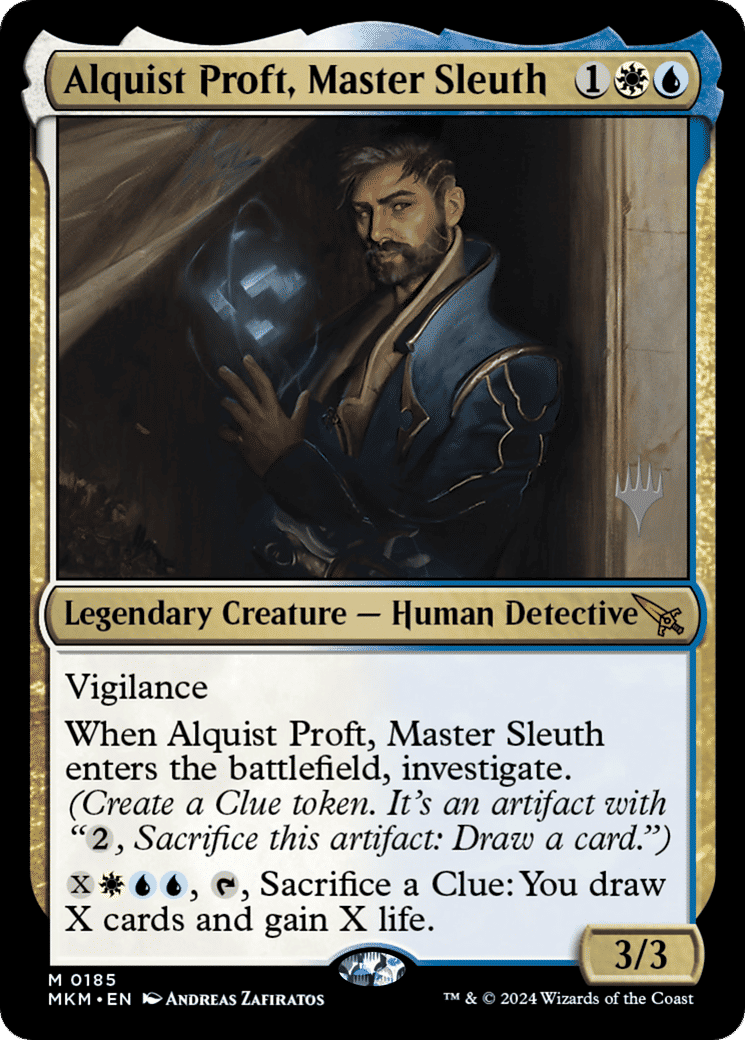 Alquist Proft, Master Sleuth — Murders at Karlov Manor Promos — Magic: The Gathering