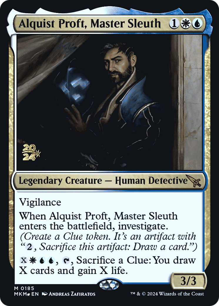 Alquist Proft, Master Sleuth from Murders at Karlov Manor Promos - Magic: The Gathering