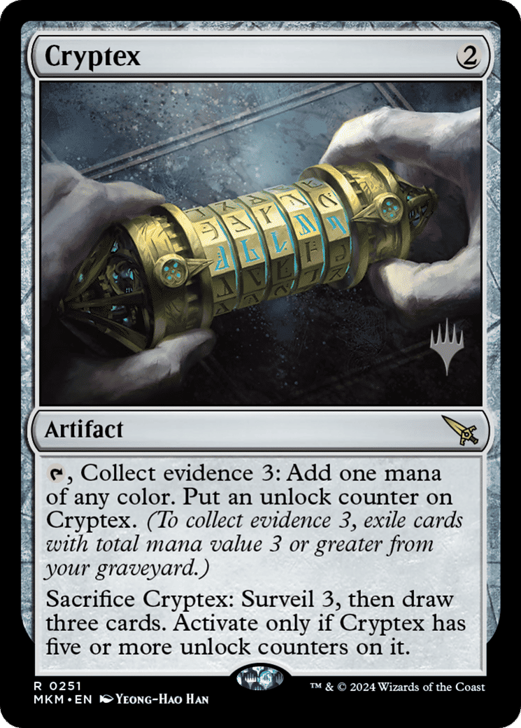 Cryptex — Murders at Karlov Manor Promos — Magic: The Gathering