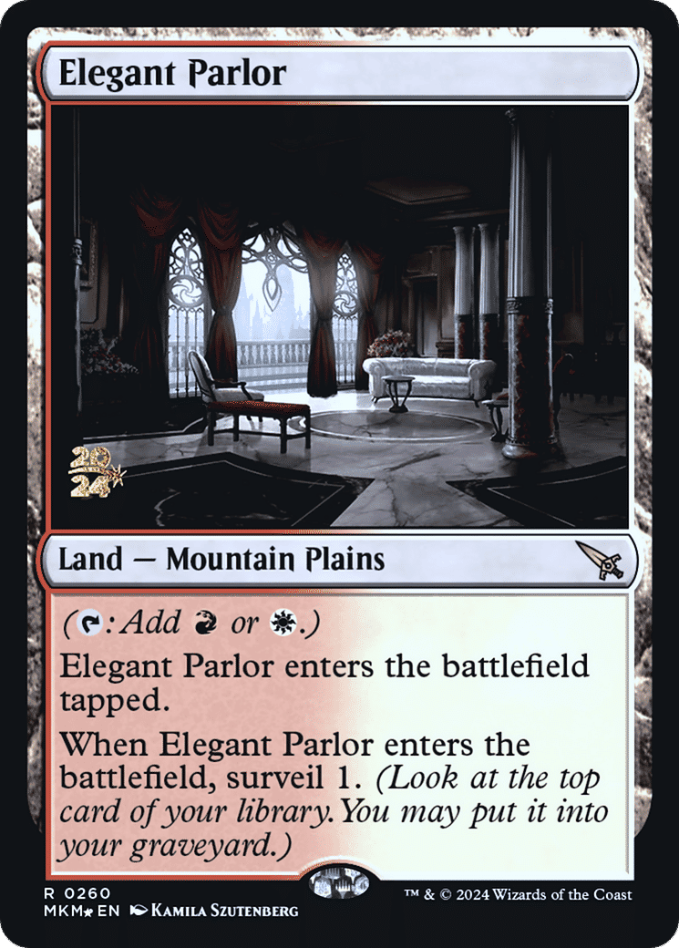 Elegant Parlor — Murders at Karlov Manor Promos — Magic: The Gathering